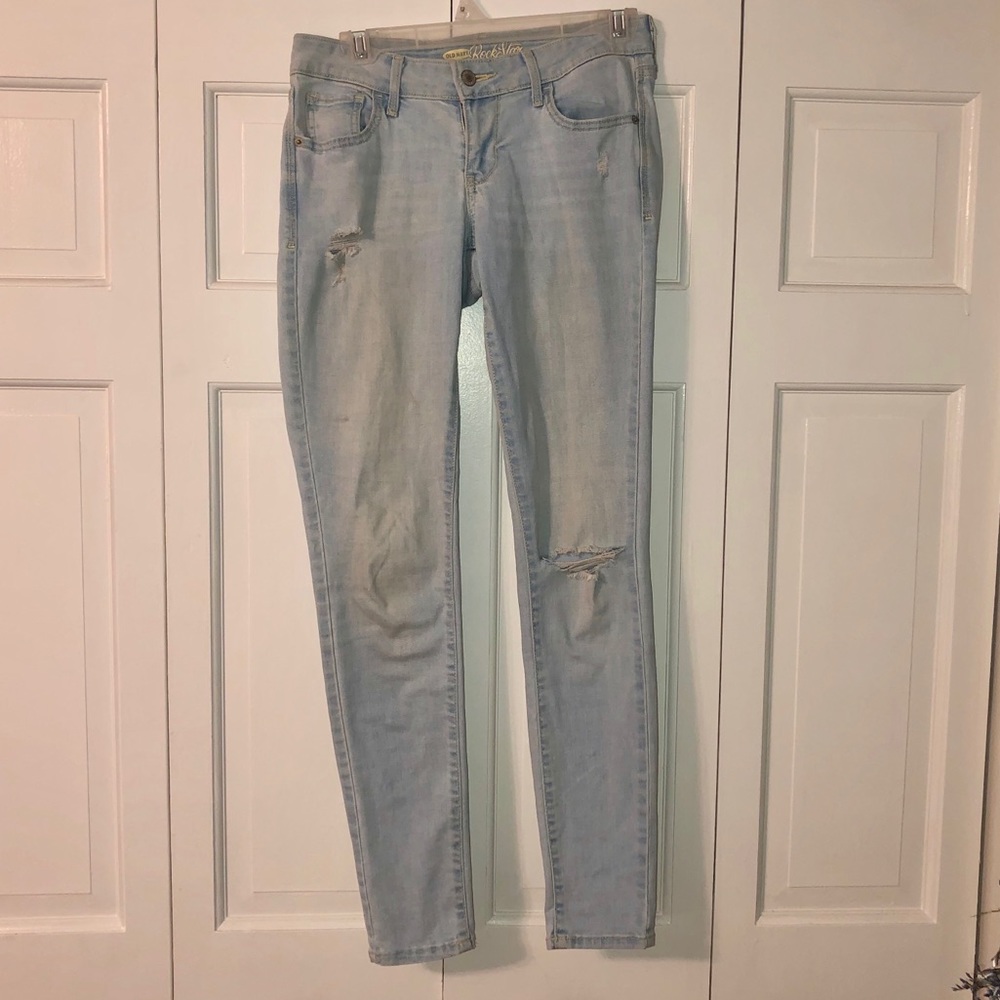 Light Wash Old Navy Skinny Jeans